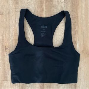 Girlfriend Collective Paloma Bra - Black - XS